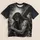 Bearded Savior Carrying the Cross for Easter Worship and Everyday Christian Faith All-over Print Unisex T-shirt - 5