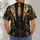 Black And Gold Baroque Tuxedo Elegance For Evening Celebrations And Refined Casual Style All-over Print Unisex T-shirt - 4