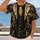 Black And Gold Baroque Tuxedo Elegance For Evening Celebrations And Refined Casual Style All-over Print Unisex T-shirt - 2