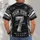 Silver Cross Faith Jersey Style for Church Events and Everyday Wear All-over Print Unisex T-shirt - 4