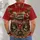 Vintage Red-Tailed Fighter Plane and Aviator Medallions for Everyday Aviation Enthusiasts All-over Print Unisex T-shirt - 4