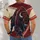 Fierce Charging Bison in Burgundy and Cream for Game Day and Outdoor Sports Fans All-over Print Unisex T-shirt - 4