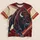 Fierce Charging Bison in Burgundy and Cream for Game Day and Outdoor Sports Fans All-over Print Unisex T-shirt - 5