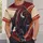 Fierce Charging Bison in Burgundy and Cream for Game Day and Outdoor Sports Fans All-over Print Unisex T-shirt - 6