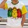 Three Reggae Birds for Music Festivals, Outdoor Trips and Everyday Good Vibes Style All-over Print Unisex T-shirt - 2