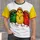 Three Reggae Birds for Music Festivals, Outdoor Trips and Everyday Good Vibes Style All-over Print Unisex T-shirt - 1