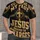 Golden Cross and Thorn Crown Faith Message for Church Gatherings and Daily Devotion All-over Print Unisex T-shirt - 1