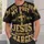 Golden Cross and Thorn Crown Faith Message for Church Gatherings and Daily Devotion All-over Print Unisex T-shirt - 6
