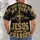Golden Cross and Thorn Crown Faith Message for Church Gatherings and Daily Devotion All-over Print Unisex T-shirt - 4