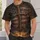 Distressed American Flag Cross for Faith, Memorial Days and Patriotic Gatherings All-over Print Unisex T-shirt - 6