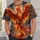 Fiery Phoenix with Spread Wings for Summer Festivals and Bold Everyday Wear All-over Print Unisex T-shirt - 6