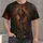 Antique Bronze Cross and Thorn Crown for Faith Over Fear Devotional Wear All-over Print Unisex T-shirt - 1