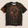 Antique Bronze Cross and Thorn Crown for Faith Over Fear Devotional Wear All-over Print Unisex T-shirt - 5