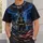 Bald Eagle And Firefighter Memorial Tribute For September Remembrance Patriotic Gift All-over Print Unisex T-shirt - 6
