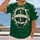 Emerald Football Oval And Paint Splash For Game Day And Weekend Tailgates With Friends All-over Print Unisex T-shirt - 2