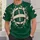 Emerald Football Oval And Paint Splash For Game Day And Weekend Tailgates With Friends All-over Print Unisex T-shirt - 6