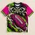 Neon Football and Sweeping Feather Flourishes for Game Day and Tailgate Fan Style All-over Print Unisex T-shirt - 5