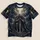 Kneeling Armored Knight and Radiant Cross for Faith Gatherings and Weekend Devotion All-over Print Unisex T-shirt - 5