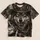 Cowboy Wolf and Motorcycle Scene for Rugged Western Road-Ride Adventures for Men All-over Print Unisex T-shirt - 5