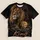 Roaring Lion And Moonlit Wilderness For Adventurous Men And Wildlife Enthusiasts All-over Print Unisex T-shirt - 5