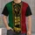 Juneteenth Freedom Fist and Pan-African Colors for Emancipation Day Celebrations All-over Print Unisex T-shirt - 1