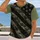 Distressed Camo Star Field for Outdoor Training and Mountaineering Men All-over Print Unisex T-shirt - 2