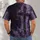 Washed Purple Cross And Crown Of Thorns Faith For Worship, Daily Devotion And Prayer All-over Print Unisex T-shirt - 4