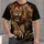 Roaring Lion King in Bronze Tones for Bold Streetwear and Everyday Style for Men All-over Print Unisex T-shirt - 1