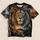 Lion of Judah Faith Art for Worship and Everyday Wear, Christian Gift for Men All-over Print Unisex T-shirt - 5