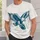 Teal Eagle and Football Emblem for Game Day Tailgates and Weekend Sports Fans Everywhere All-over Print Unisex T-shirt - 6