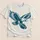 Teal Eagle and Football Emblem for Game Day Tailgates and Weekend Sports Fans Everywhere All-over Print Unisex T-shirt - 5