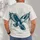 Teal Eagle and Football Emblem for Game Day Tailgates and Weekend Sports Fans Everywhere All-over Print Unisex T-shirt - 4