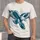 Teal Eagle and Football Emblem for Game Day Tailgates and Weekend Sports Fans Everywhere All-over Print Unisex T-shirt - 1