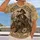 Retired Pirate Skull Treasure Scene for Coastal Adventures and Everyday Exploring Men All-over Print Unisex T-shirt - 2