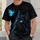 Luminous Black Cat And Turquoise Butterfly For Everyday Whimsical Style All-over Print Unisex T-shirt - 6