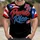 Puerto Rico Flag Colors for Island Pride, Travel Days and Casual Weekend Heritage All-over Print Unisex T-shirt - 4