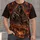 Hooded Reaper And Fiery Underworld Gate For Halloween Nights And Dark Fantasy Fans All-over Print Unisex T-shirt - 1