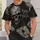Stitched Skull Nightmare Attire for Halloween Nights and Gothic Autumn Style Lovers All-over Print Unisex T-shirt - 6
