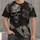 Stitched Skull Nightmare Attire for Halloween Nights and Gothic Autumn Style Lovers All-over Print Unisex T-shirt - 1
