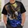 Bald Eagle and Wolf Silhouettes for Rugged Outdoor Adventure Days and Wildlife Lovers All-over Print Unisex T-shirt - 6