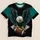 Bald Eagle Catching Football for Game Day and American Football Fans and Players All-over Print Unisex T-shirt - 5