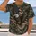 Bald Eagle And American Flag For Independence Day Outdoor Patriotic Casual Wear All-over Print Unisex T-shirt - 2