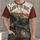 Deer and Mallard Wilderness Scene for Hunting Camp and Outdoor Country Living All-over Print Unisex T-shirt - 1