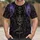 Gothic Crowned Skull and Violet Roses for Dark Fantasy Nights and Everyday Rebellion All-over Print Unisex T-shirt - 4