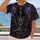 Gothic Crowned Skull and Violet Roses for Dark Fantasy Nights and Everyday Rebellion All-over Print Unisex T-shirt - 2