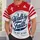 Faith Cross Scripture Red White Style for Church Gatherings and Weekend Wear for Men All-over Print Unisex T-shirt - 6