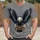 Bald Eagle Rugby Ball Emblem for Game Day, Stadium Style and Weekend Sports Fans All-over Print Unisex T-shirt - 4