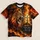 Roaring Lion And Cross For Church Worship And Everyday Christian Faith Wear All-over Print Unisex T-shirt - 5
