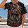 Battle-Worn Medieval Knight With Torn Banner for Gothic Halloween and History Fans All-over Print Unisex T-shirt - 2