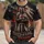 Battle-Worn Medieval Knight With Torn Banner for Gothic Halloween and History Fans All-over Print Unisex T-shirt - 4